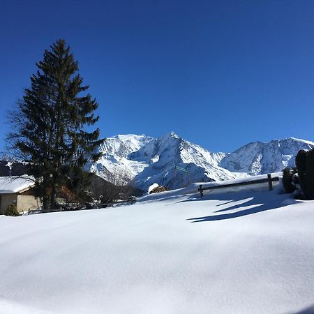 Marie Mont Blanc Vue Mont Blanc Lägenhet Saint-Gervais-les-Bains Exteriör bild