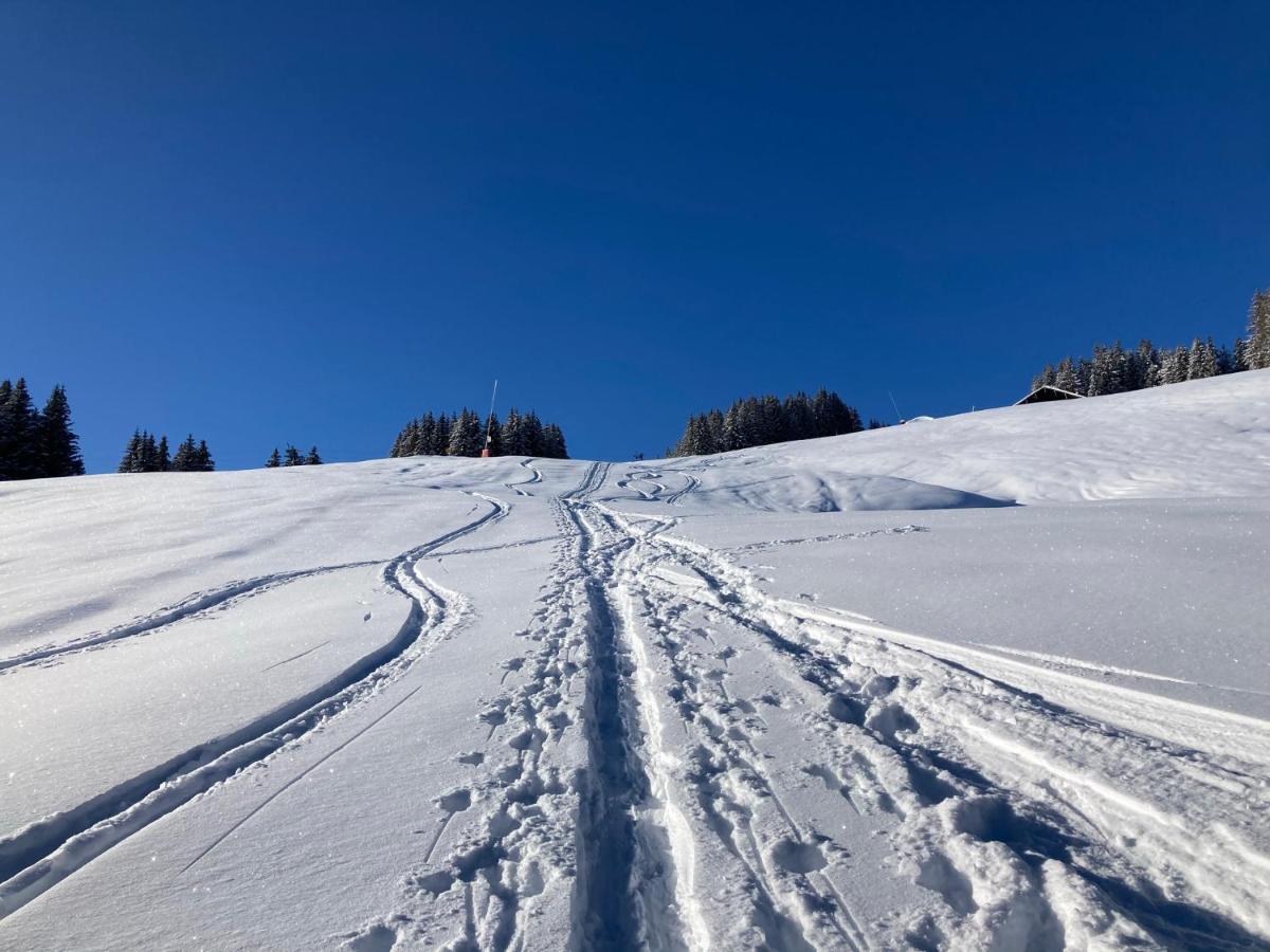 Marie Mont Blanc Vue Mont Blanc Lägenhet Saint-Gervais-les-Bains Exteriör bild