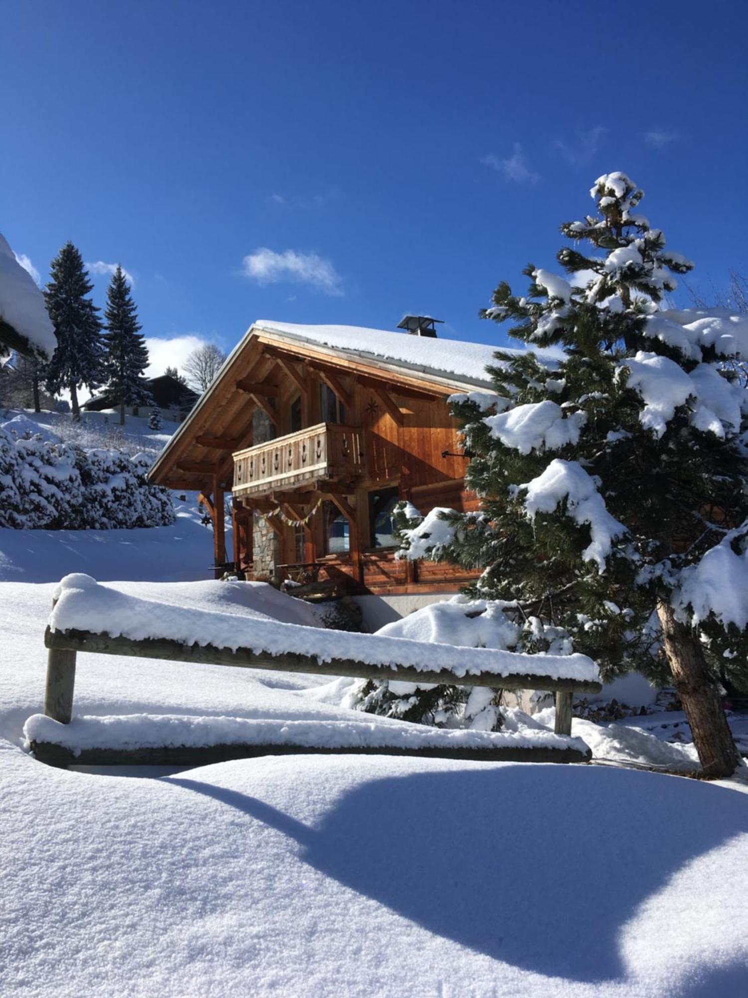 Marie Mont Blanc Vue Mont Blanc Lägenhet Saint-Gervais-les-Bains Exteriör bild