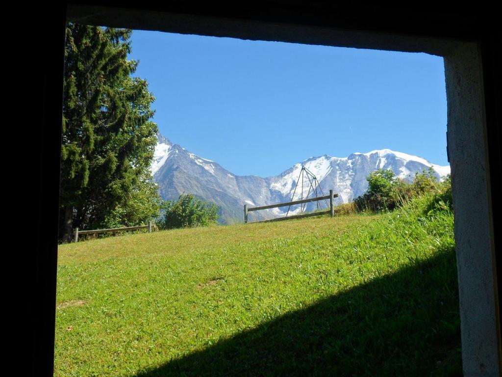 Marie Mont Blanc Vue Mont Blanc Lägenhet Saint-Gervais-les-Bains Rum bild